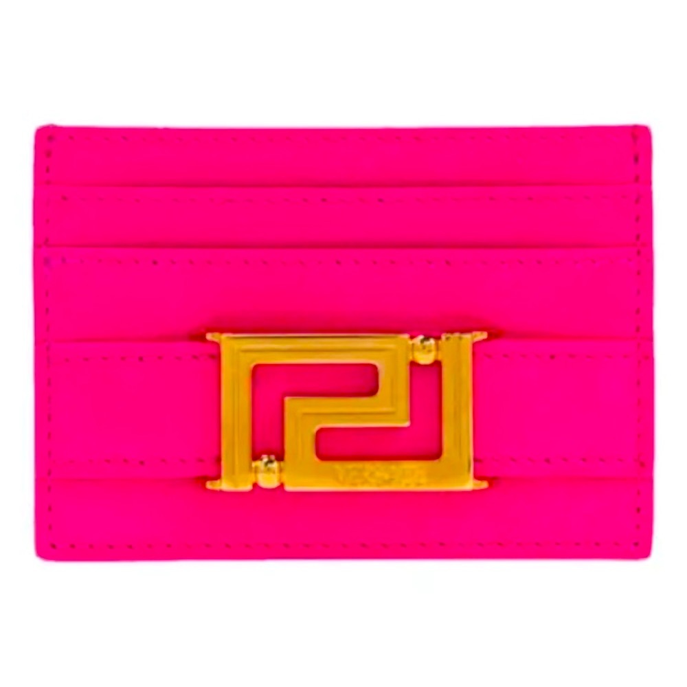 NWT,, VERSACE Grecca Goddess cardholder